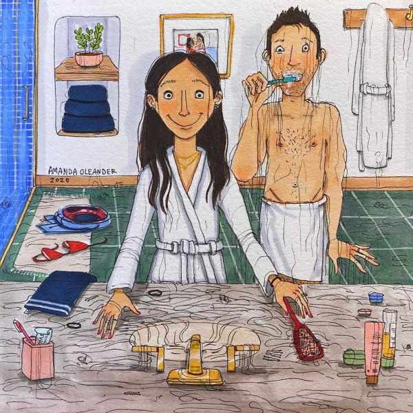 Рисунки Аманды Олеандер