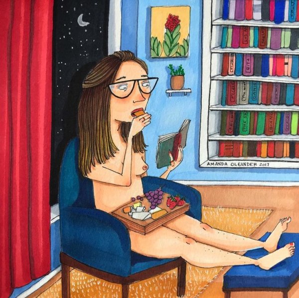 Художница Аманда Олеандр