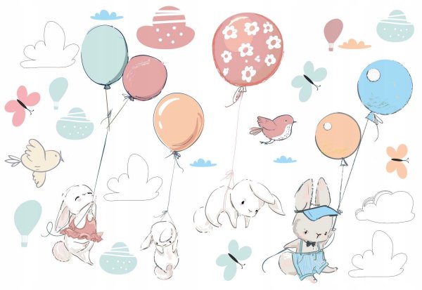 Слоник на воздушном шаре