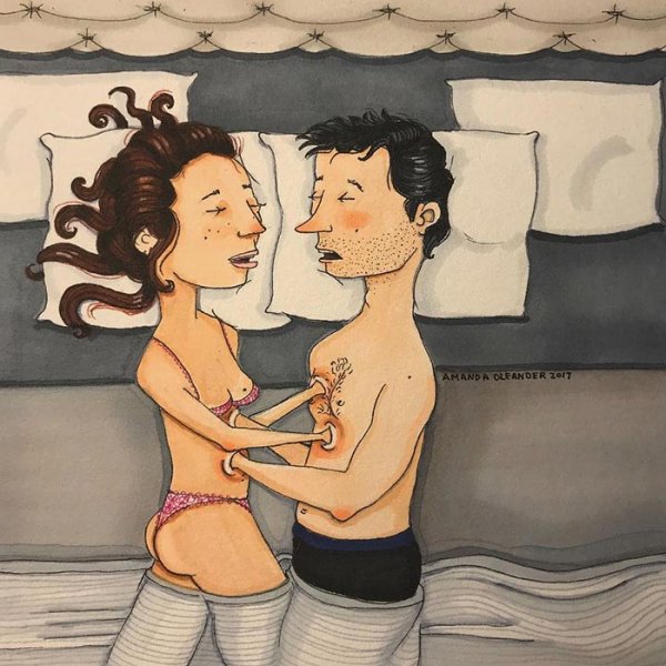 Рисунки Аманды Олеандер