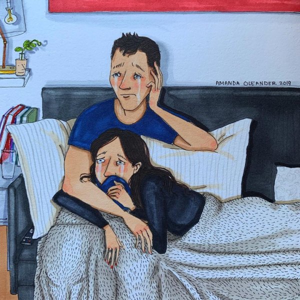 Рисунки Аманды Олеандер