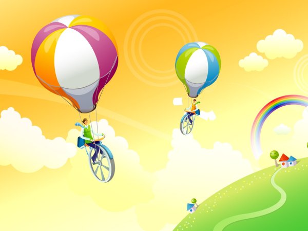 Разноцветные шары