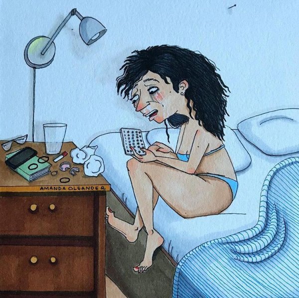 Amanda Oleander беременность