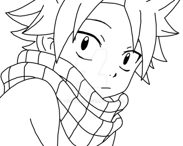 Хвост феи раскраска Нацу