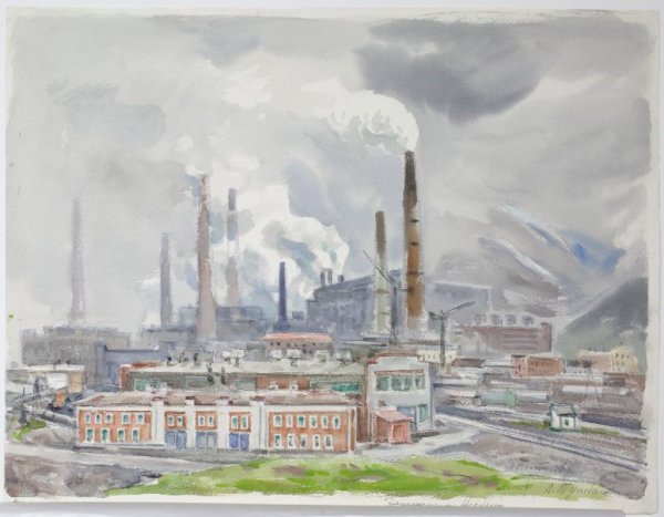 Живопись Магнитогорский металлургический комбинат