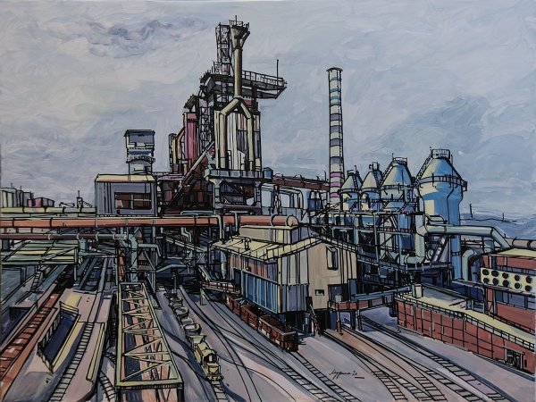 Индустриальный пейзаж Натали Домнич
