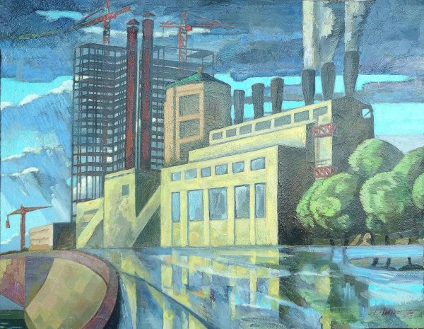 Пейзаж Самохвалов Индустриальный