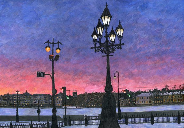 Городской пейзаж простой