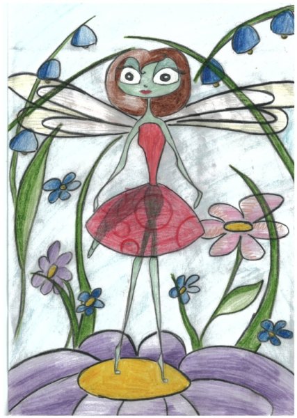 Стрекоза Попрыгунья Стрекоза