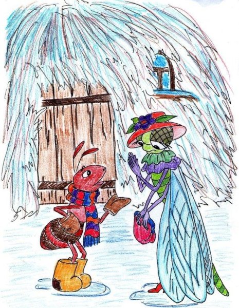 Стрекоза Сказочная