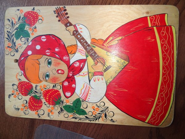 Расписать разделочную доску