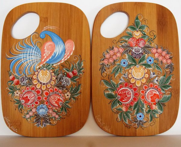 Артель Стахановец Городецкая роспись