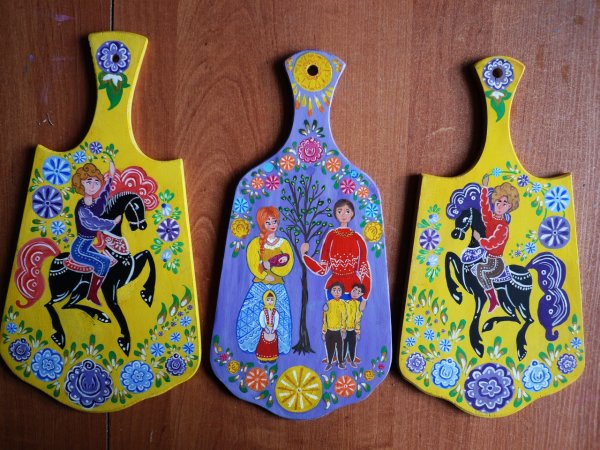 Иван Овешков Городецкая роспись