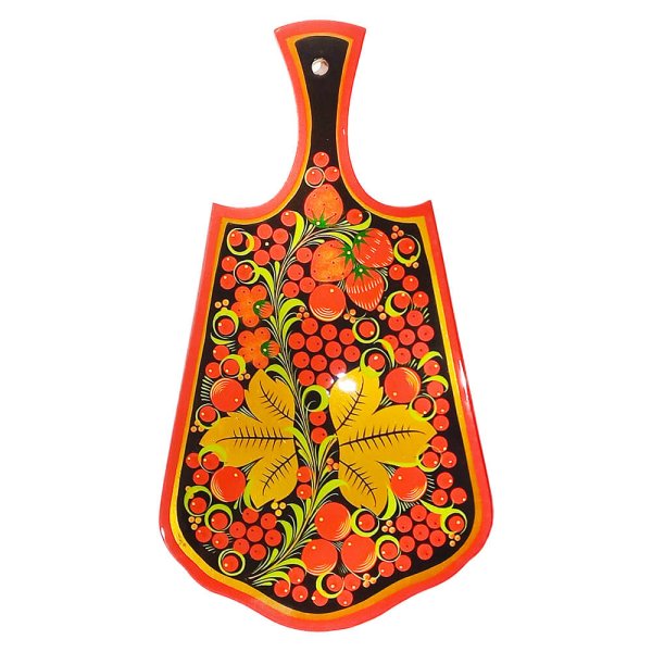 Роспись Городецкая Хохлома разделочной доски