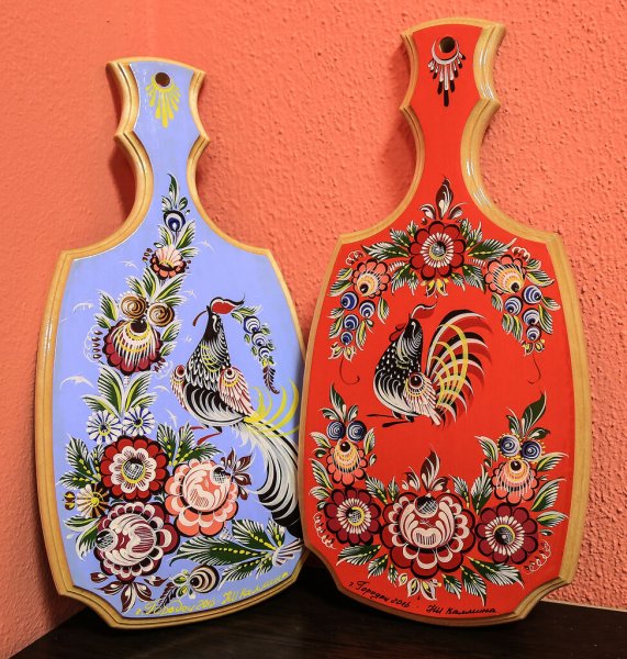 Художественная роспись Городецкая