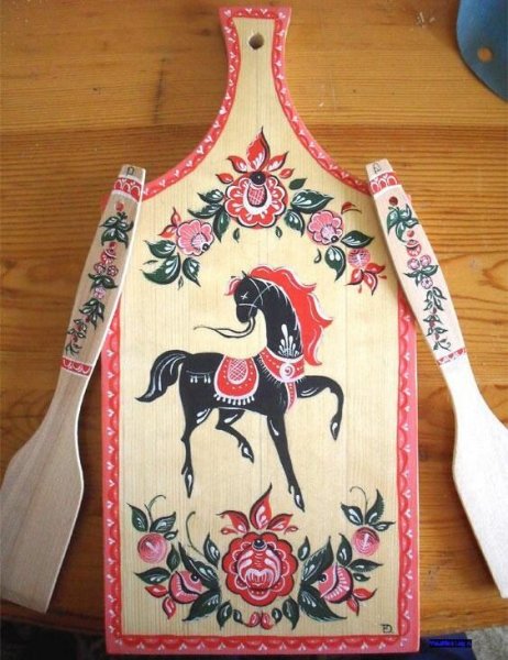 Городецкая досточка