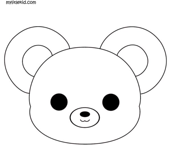 Мордочка мишки