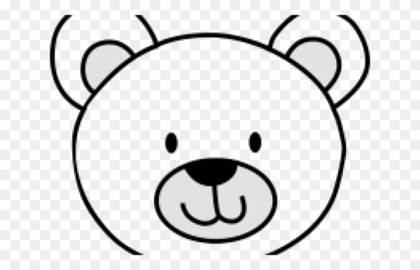 Маска медведя раскраска