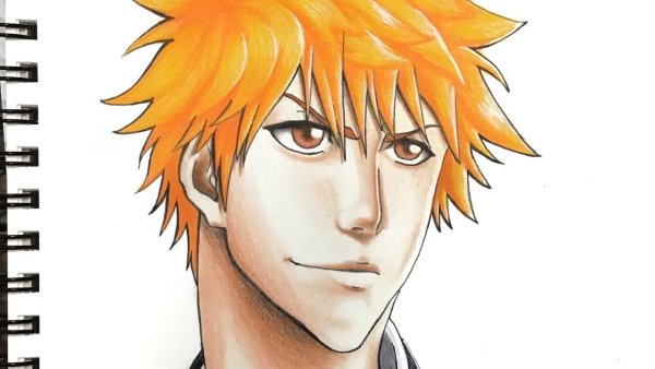 Как нарисовать Ичиго