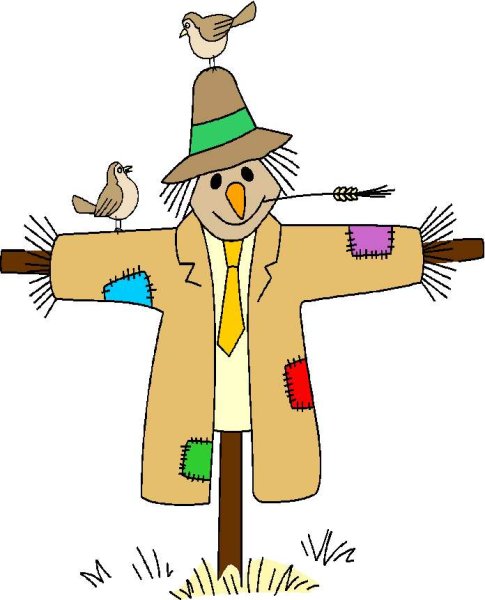 Нарисовать пугало