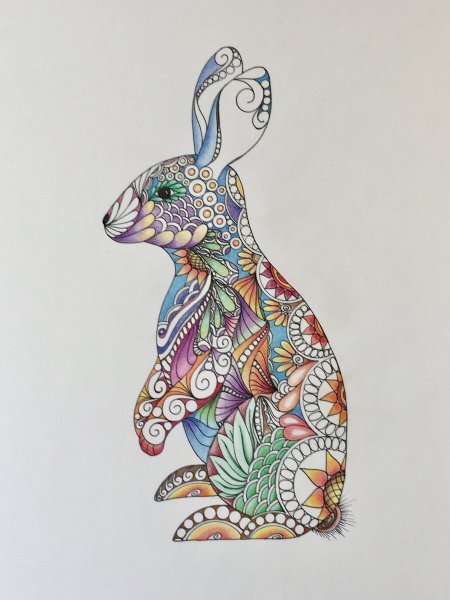 Стилизованный кролик