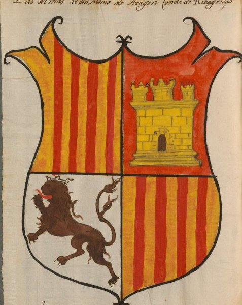 Герб средневекового замка