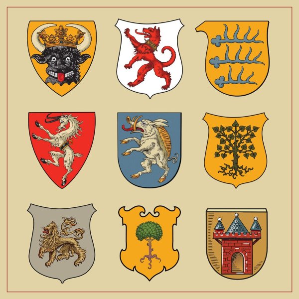 Картины гербов