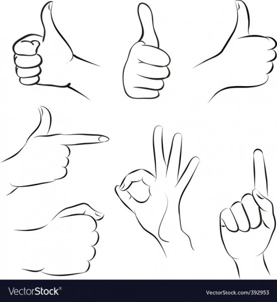 Жесты кистей рук