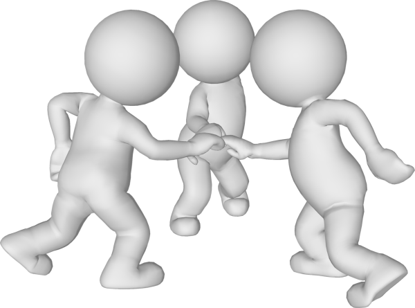 Человечек на прозрачном фоне