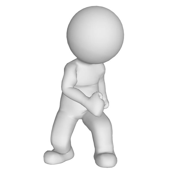 Фигурка человека для презентации