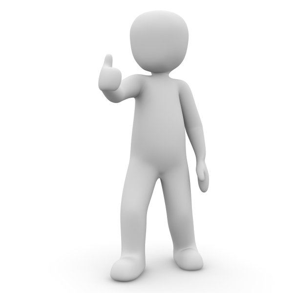 Человек для презентации