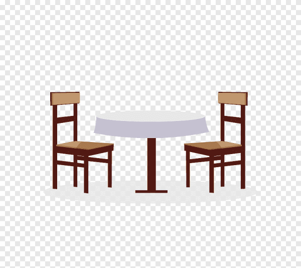 Стол и стулья для фотошопа