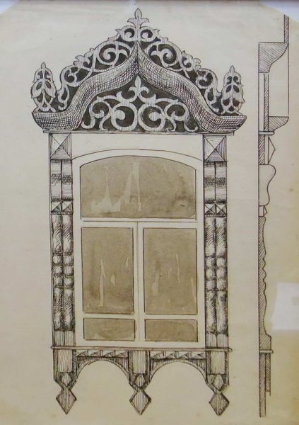 Зарисовки наличников