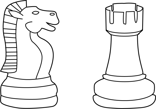 Рисование шахматных фигур