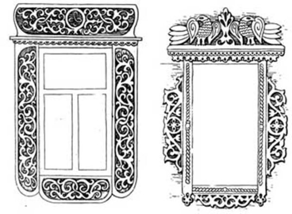 Узоры на окне рисунок