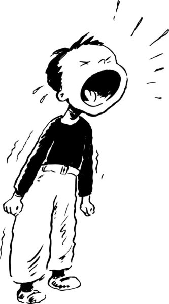 Ребенок кричит