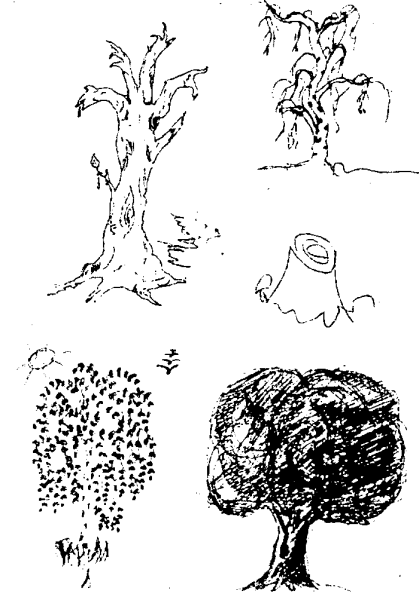 Деревья с разными характерами