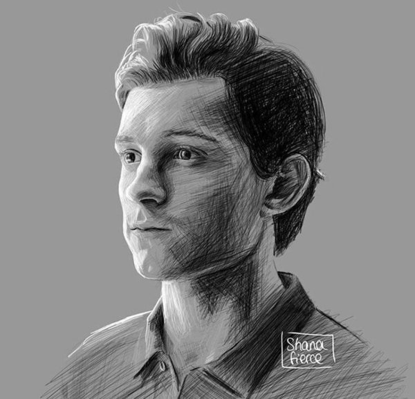 Рисунок Тома Холланда