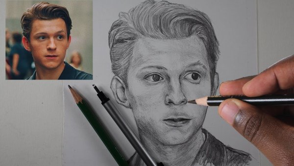 Портрет Тома Холланда