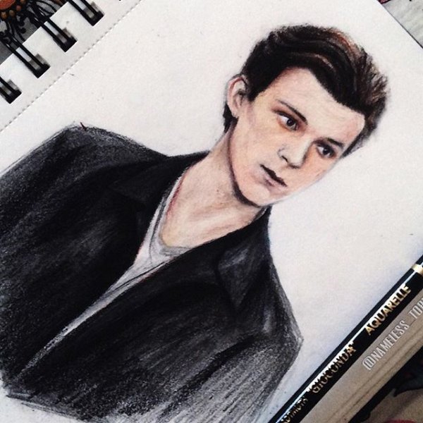 Портрет Тома Холланда