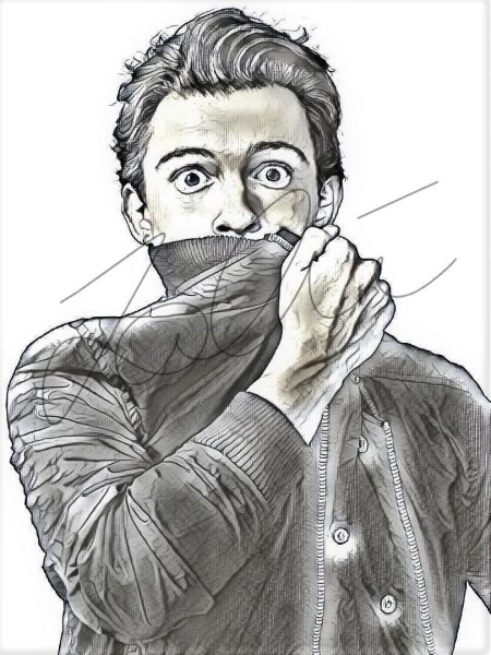 Том Холланд скетч