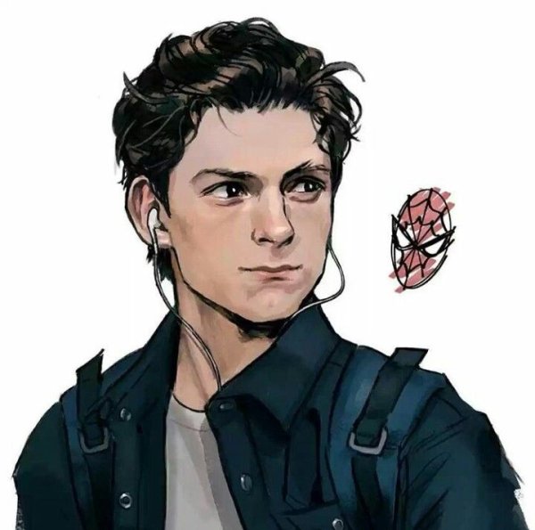 Том Холланд Амбрелла рисунок