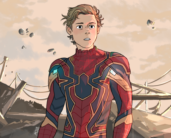 Питер Паркер том Холланд арт