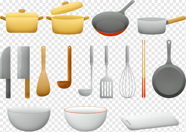 Рисование кухонные принадлежности