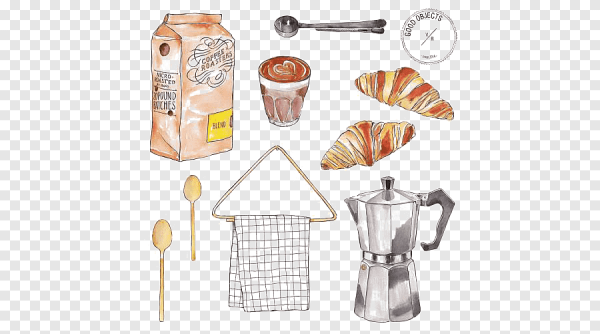 Кухонная посуда рисунок