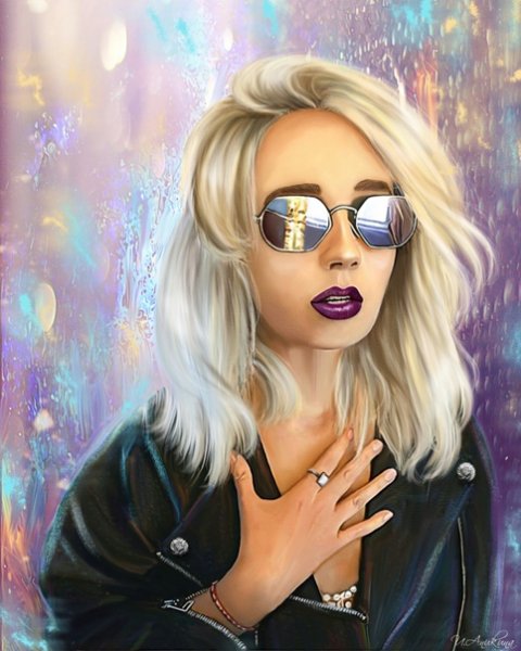 Клава Кока нарисовать