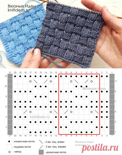 Узоры спицами