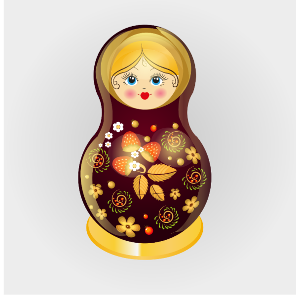 Орнамент матрешки