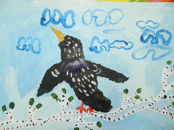 Сибирь рисунок