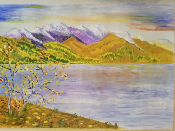 Сибирь рисунок